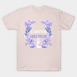 Easter Greetings Happy Easter Bunny Cute Easter Day T-Shirt